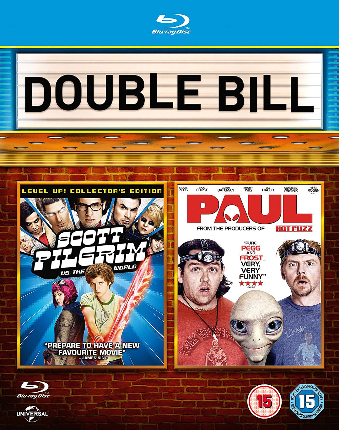 Scott Pilgrim vs. The World / Paul (Double Pack) [Blu-ray] [Region Free] [Blu-ray]