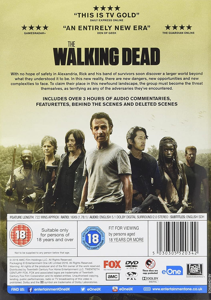 The Walking Dead - Season 6 - Horror [DVD]