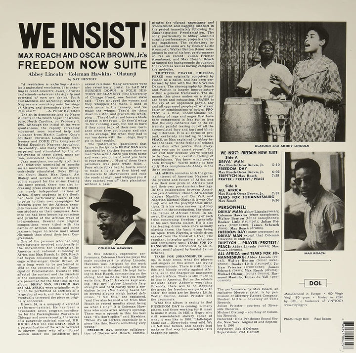 Max Roach - We Insist [Bone [Vinyl]