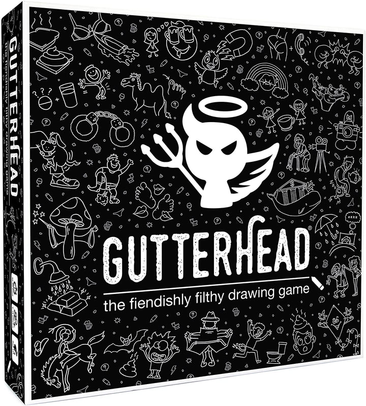 Gutterhead - The Adult Board Game of Hilariously Dirty Doodles (Party Game for A