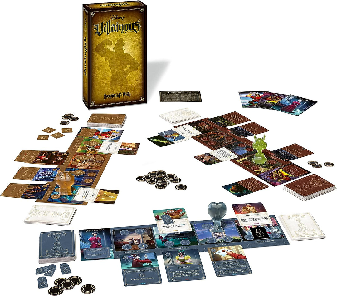 Ravensburger Disney Villainous Despicable Plots Board Game (27028)