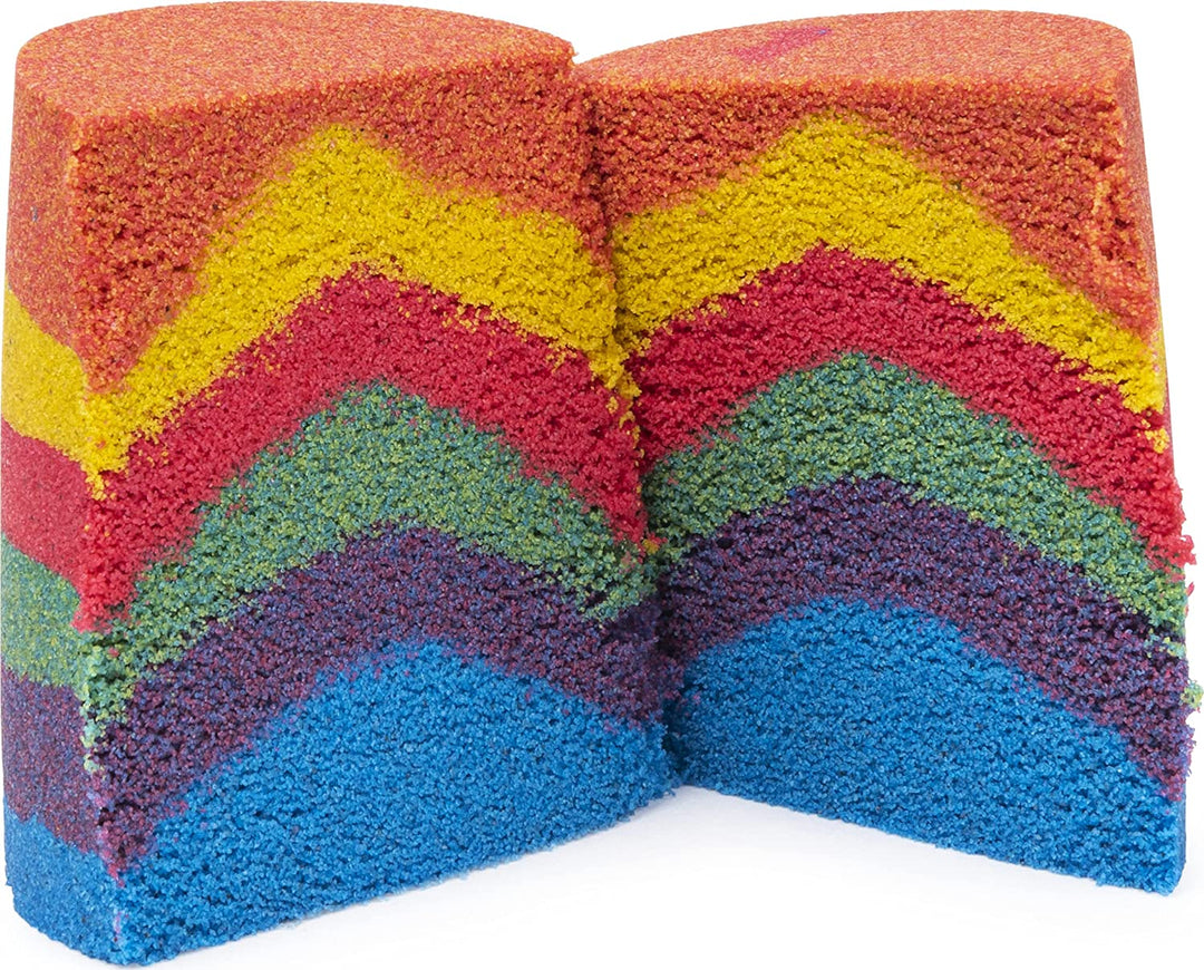 Kinetic Sand Rainbow Mix Set con 3 colores de arena cinética (382g)