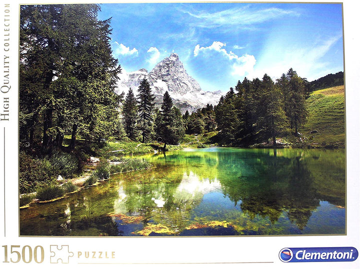 Clementoni - 31680 - Collection - The Blue Lake - 1500 Pieces, Multi Colour