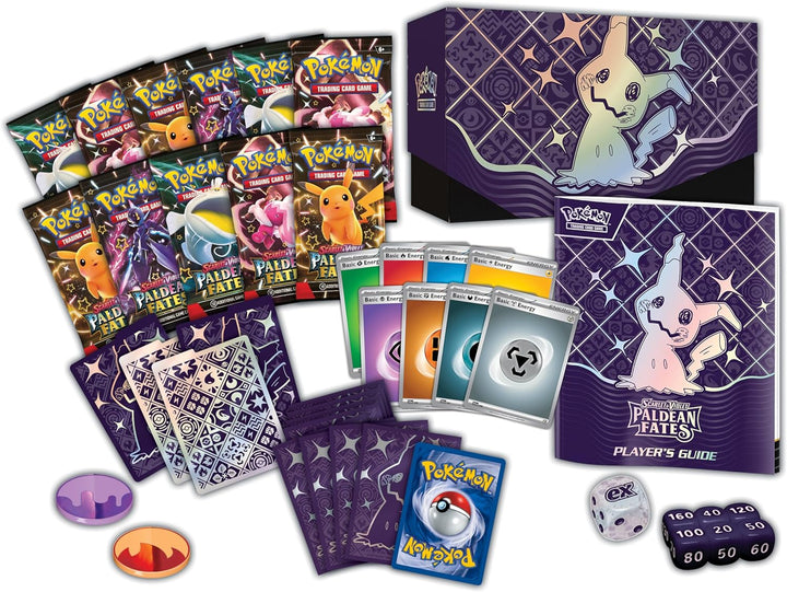 Pokemon TCG: Scarlet & Violet 4.5 Paldean Fates Elite Trainer Box