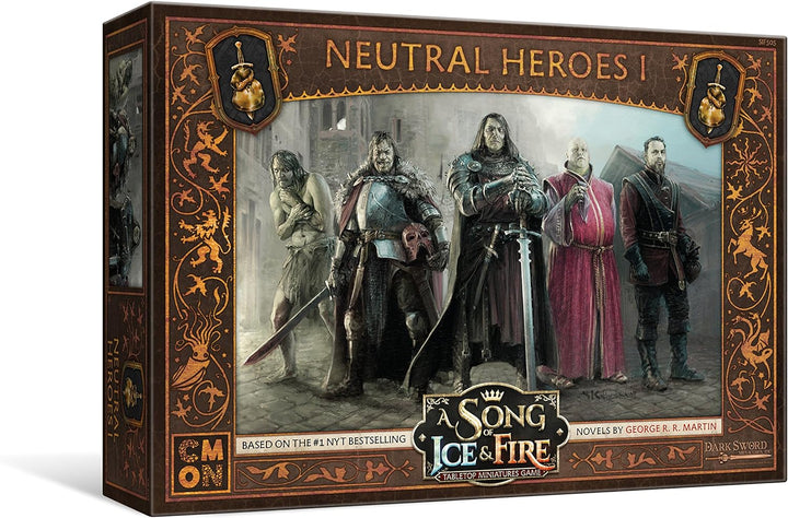 Cool Mini or Not - A Song of Ice and Fire: Neutral Heroes Box 1 - Miniature Game