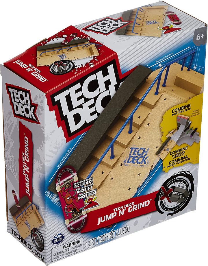 Tech Deck 1081140-6061840 XCnctPrkCrt GrindNFlip Styles Vary