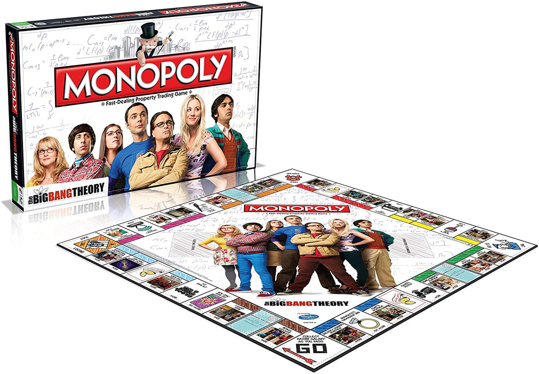 Le jeu de société Monopoly de la théorie du Big Bang