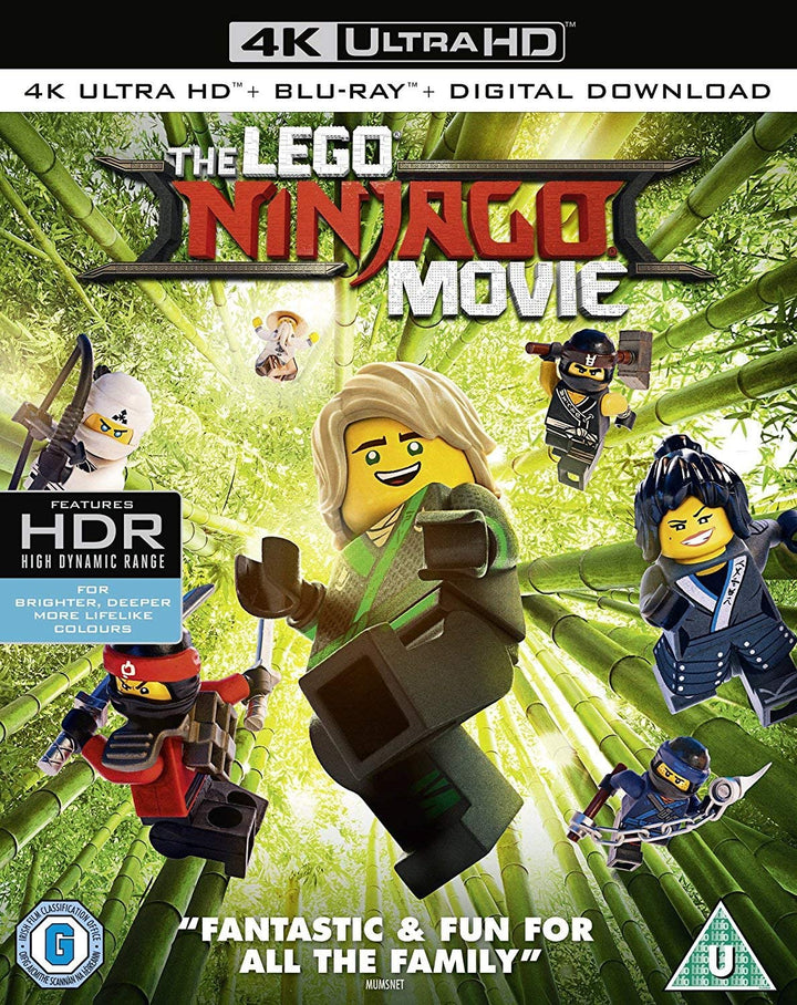 The LEGO® Ninjago Movie [4K Ultra HD] [2017]- Family/Adventure [Blu-ray]