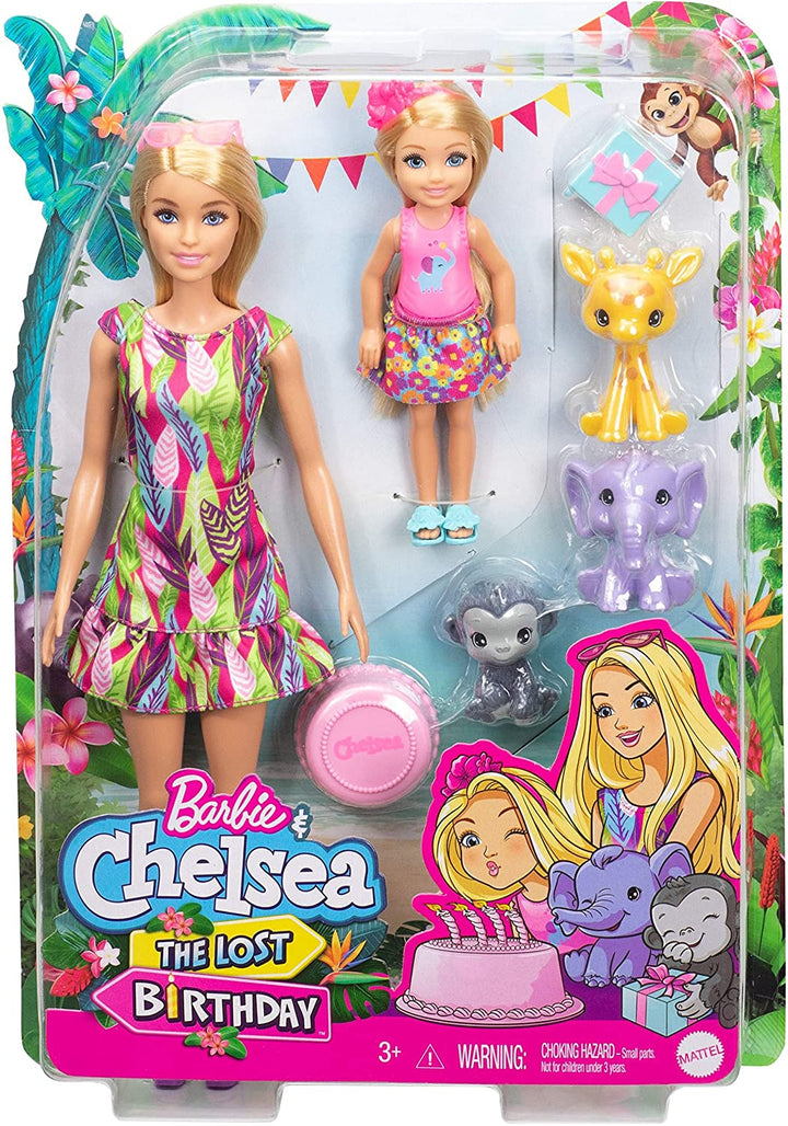 Barbie GTM82 DHA SP-Juego de cuentos de Barbie y Chelsea
