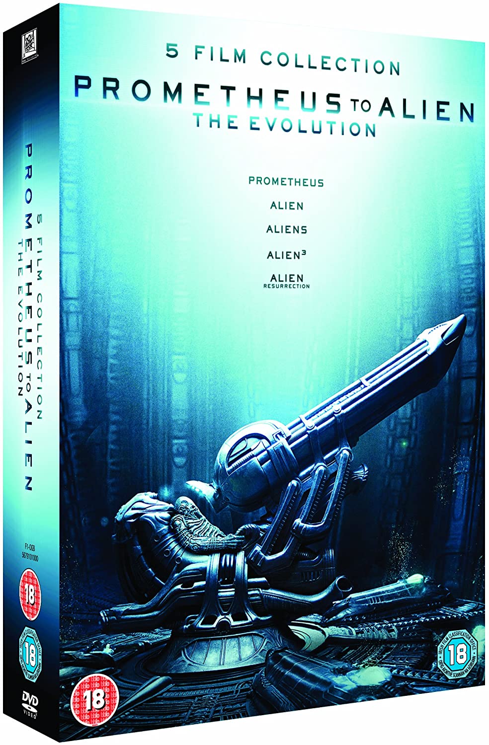 Prometheus to Alien - The Evolution 5-Film Collection [1979] - Sci-fi/Horror [DVD]