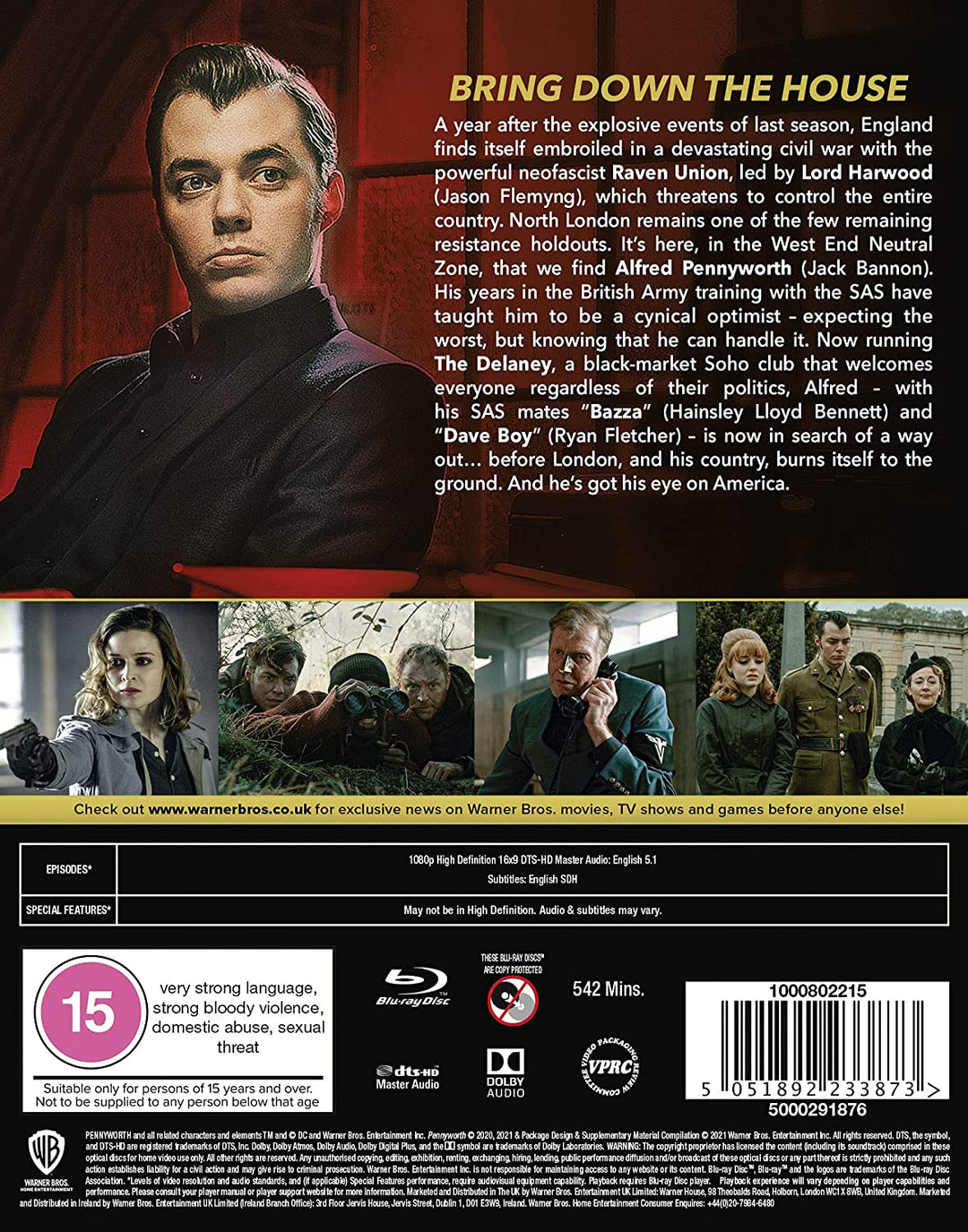 Pennyworth: Season 2 [2020] [Region Free] - Crime [Blu-ray]