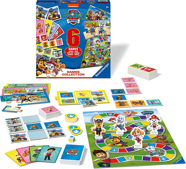 Ravensburger 20852 Paw Patrol 6 in 1 Games