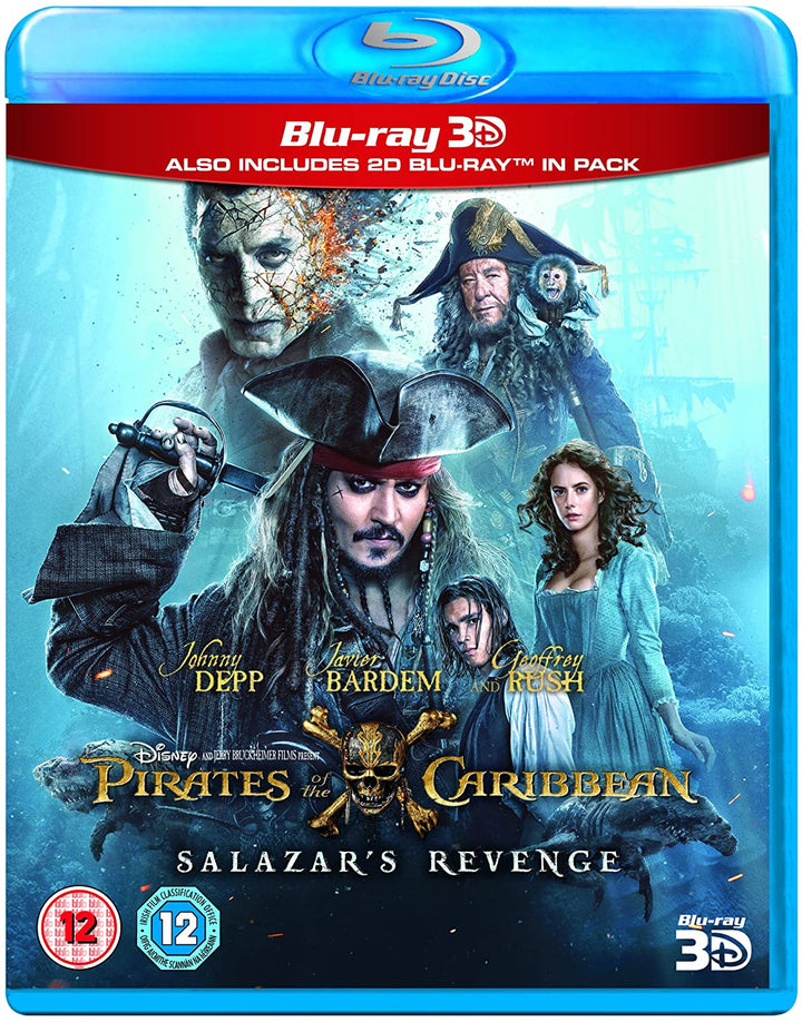 Pirates of the Caribbean: Salazar's Revenge - Adventure/Action [Blu-ray]