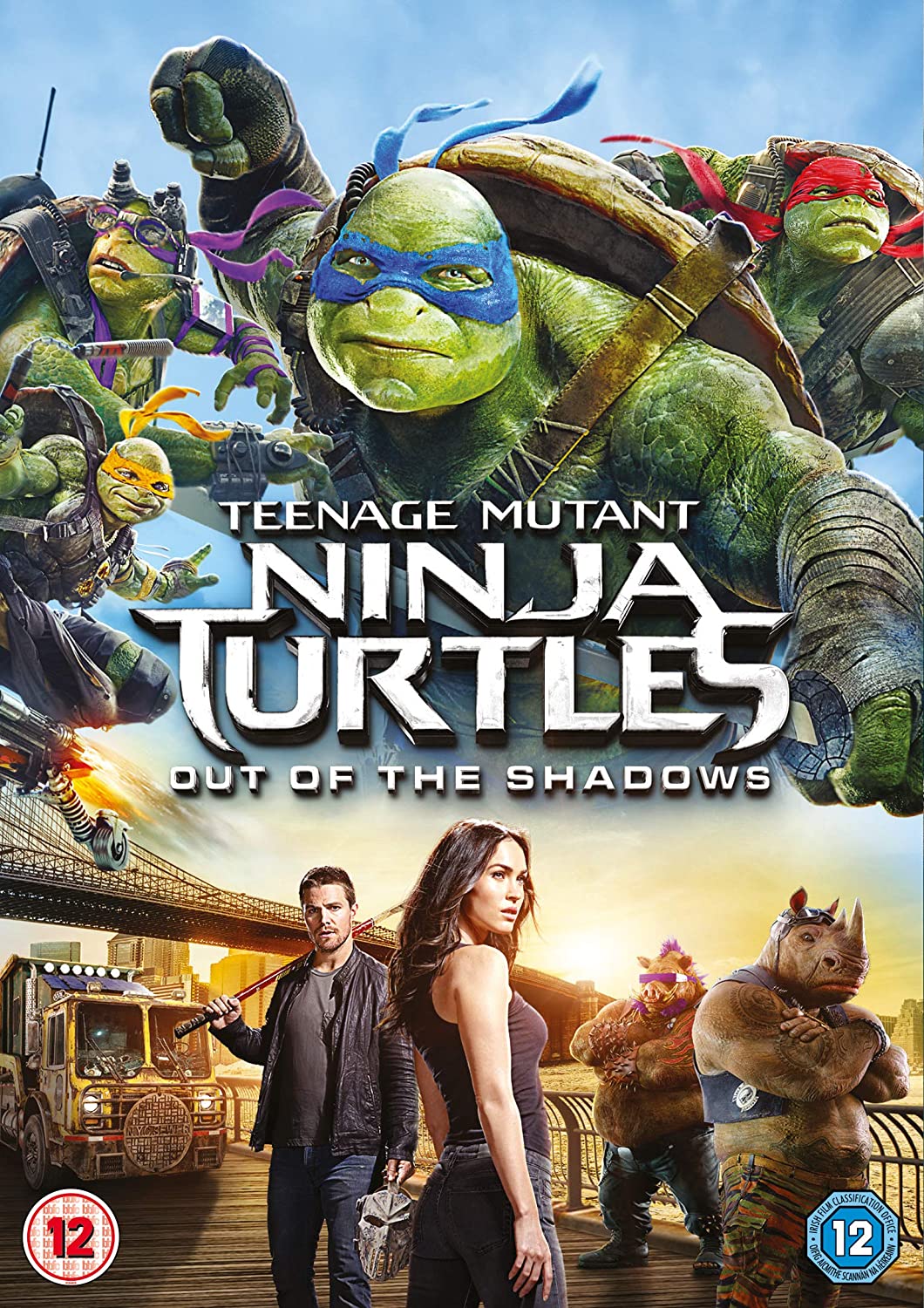 Teenage Mutant Ninja Turtles: Out of the Shadows - Action/Adventure [DVD]