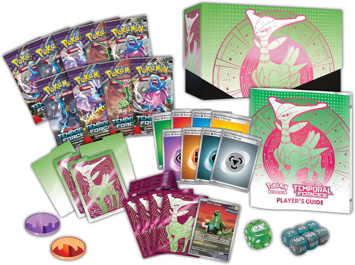 Pokemon - Scarlet & Violet - Temporal Forces - Elite Trainer Box - Iron Leaves