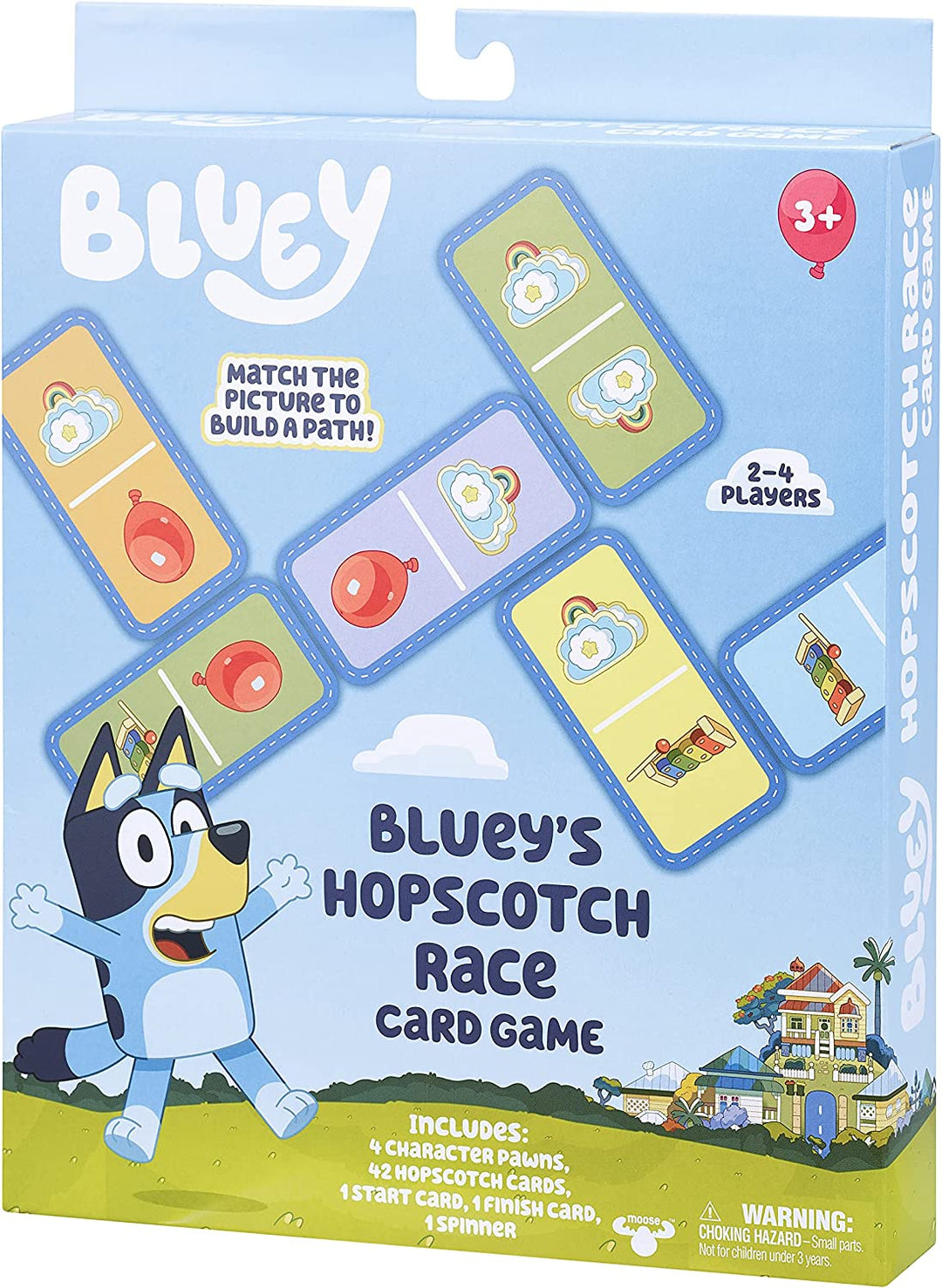 Bluey Hopscotch Game