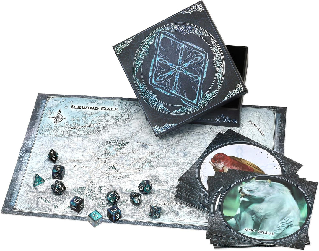 Dungeons & Dragons Icewind Dale: Rime of the Frostmaiden Dice and Miscellany