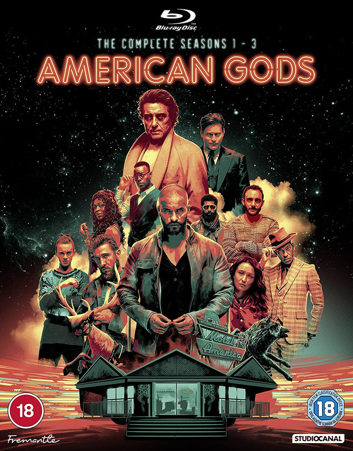 American Gods Season 1-3 - [Blu-ray]