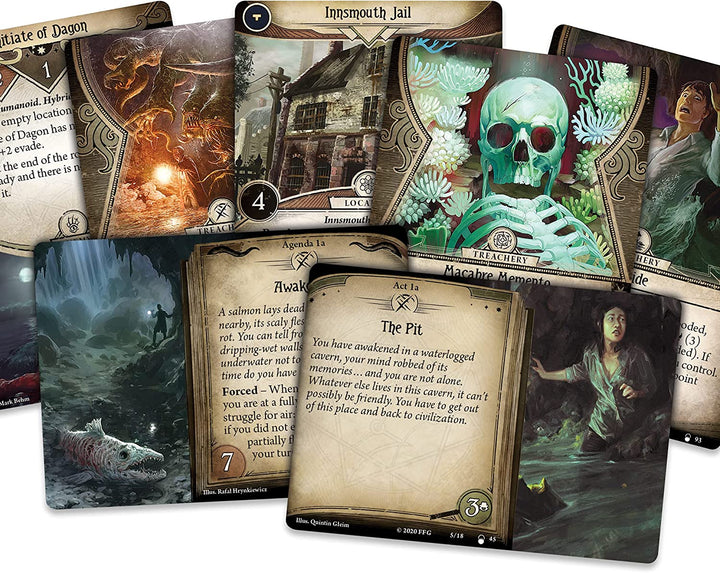 Arkham Horror LCG: The Inssmouth Conspiracy Deluxe Expansion