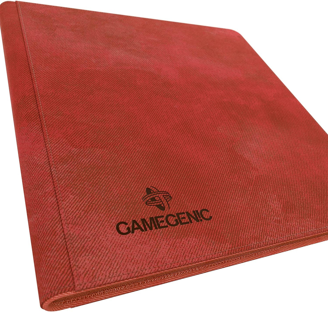 Gamegenic GGS31023ML Zip-Up Album (24-Pocket), Red