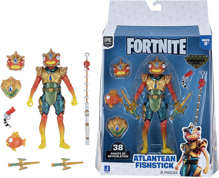 Fortnite Legendary Series Atlantean Fishstick, 6-inch Highly Detailed Figure