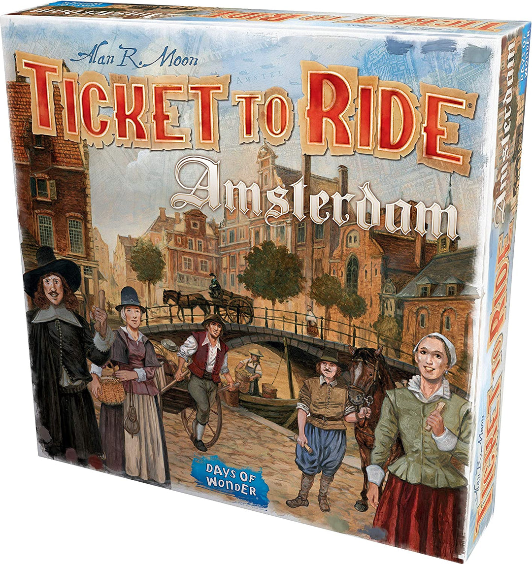 Days of Wonder - Ticket to Ride Amsterdam Board Game