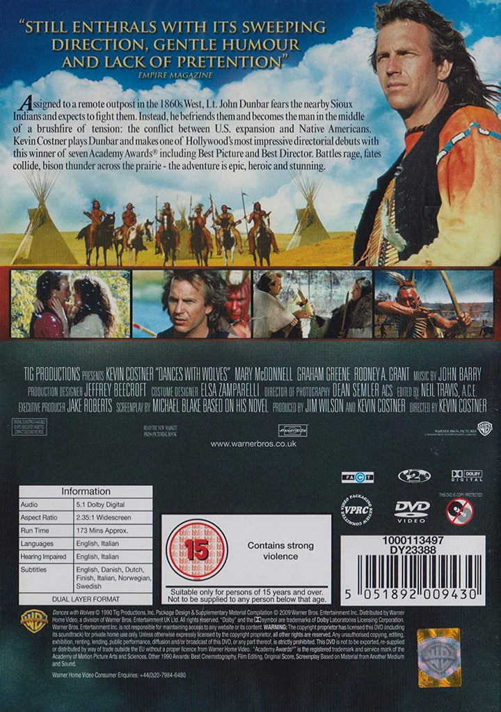 Dances With Wolves [1990] [DVD]