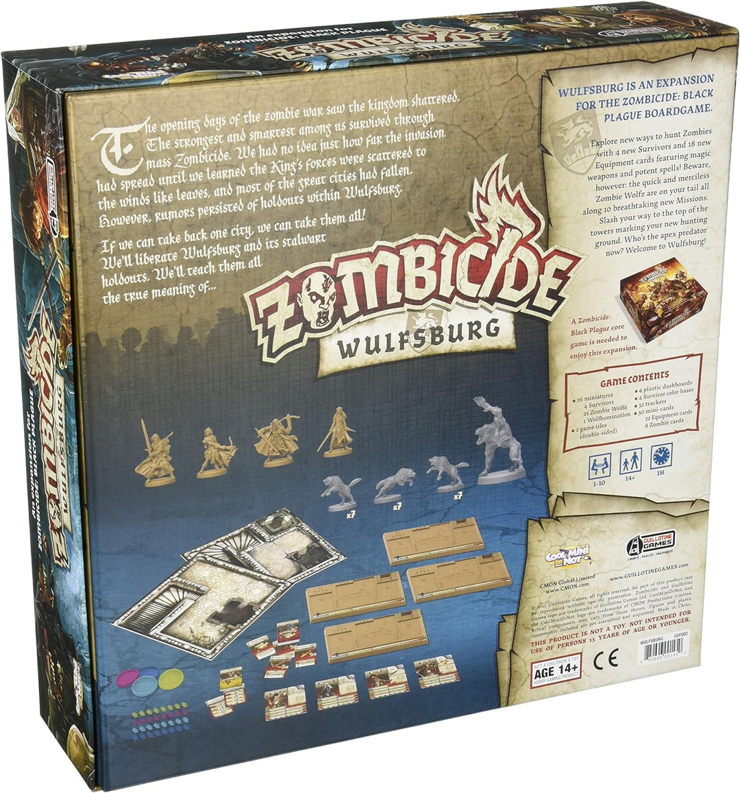 Cool Mini or Not Zombicide Wulfsburg Board Game