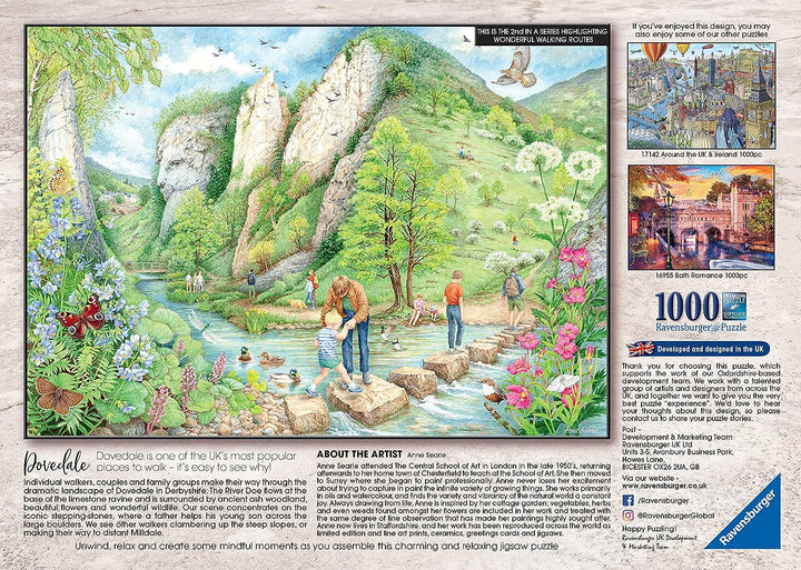 Ravensburger Dovedale, Walking World No. 2 1000 Piece Jigsaw Puzzle for Adults & Kids