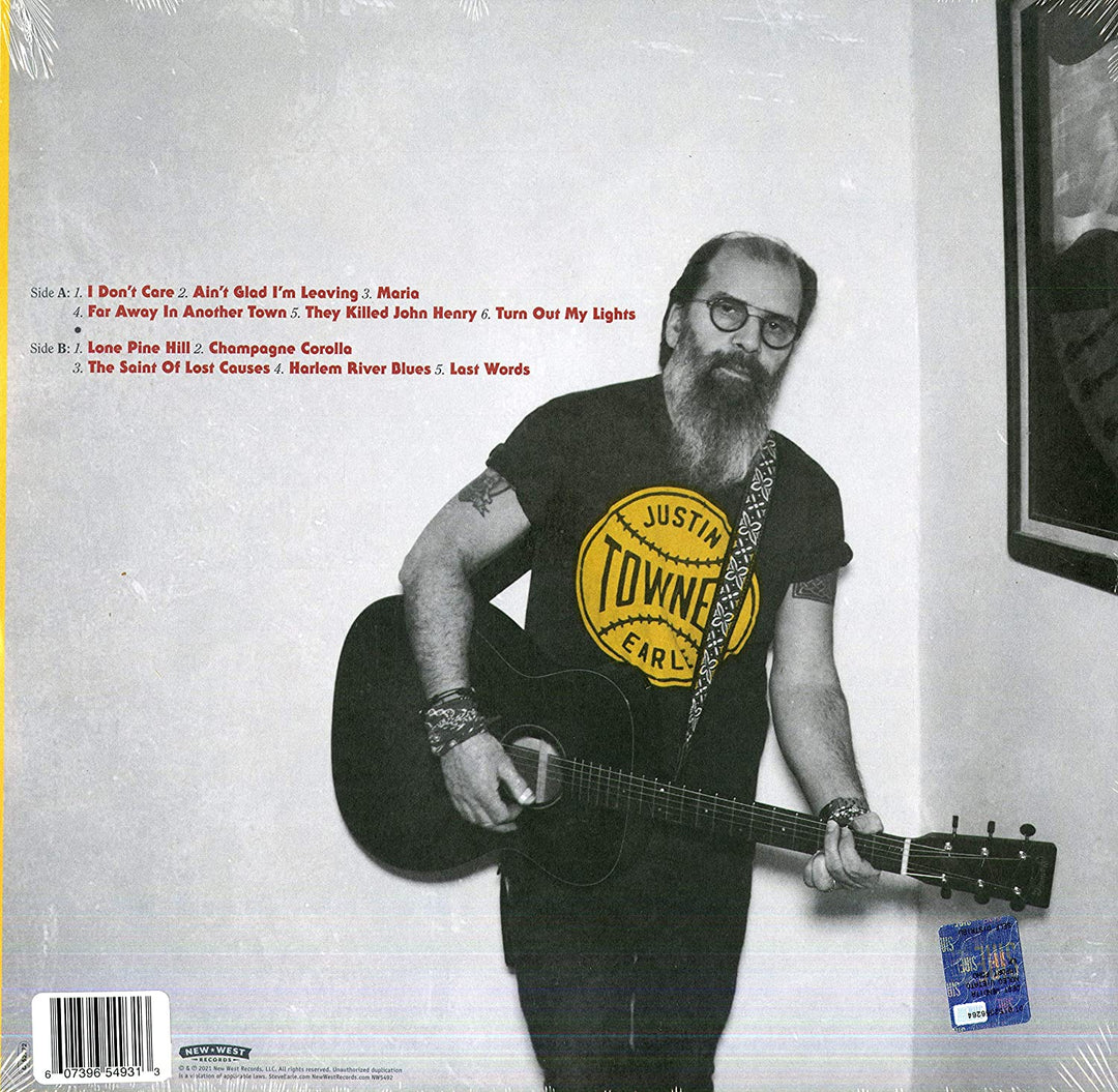 J.T.- Indie Exclusive  - Steve Earle [VINYL]