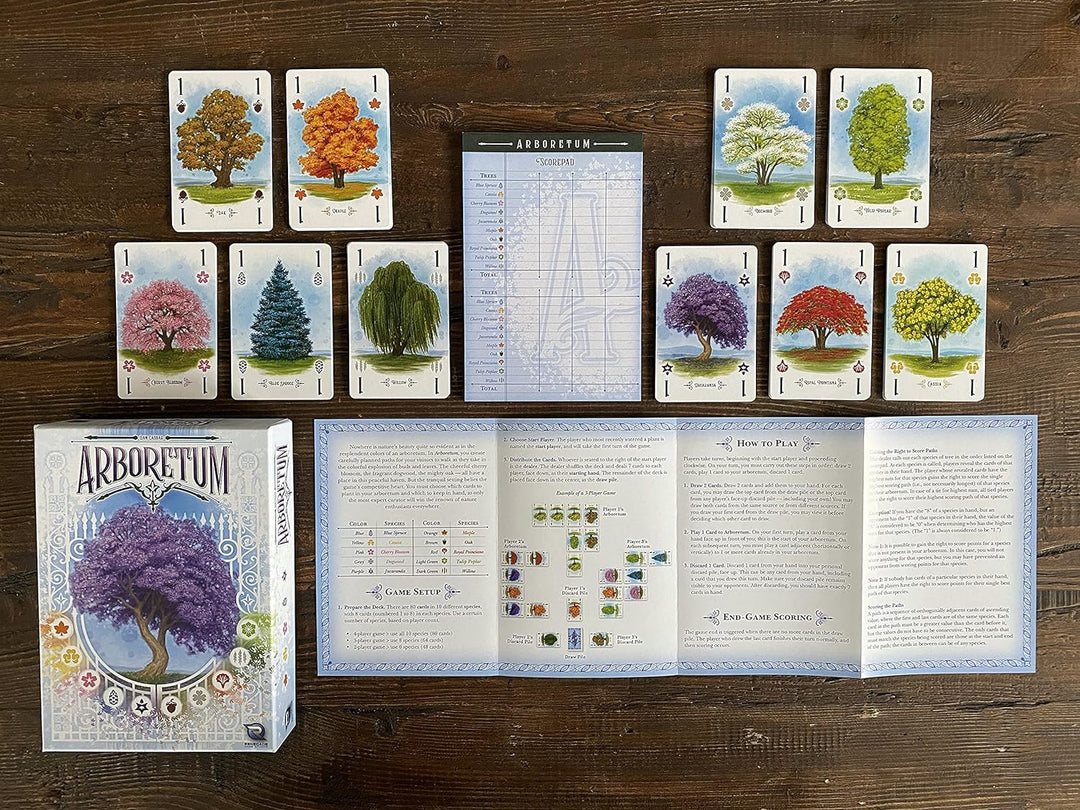 Renegade Game Studio | Arboretum | Card Game | Ages 8+ | 2-4 Players