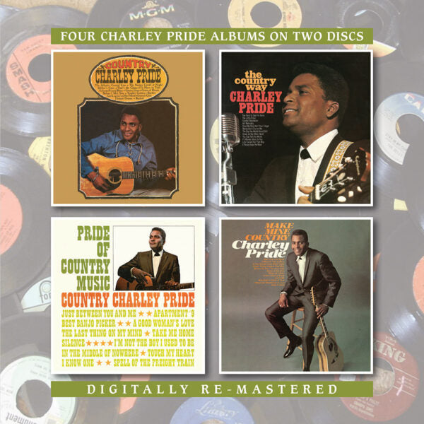 Charley Pride - Country Charley Pride / The Country Way / Pride Of Country Music [Audio CD]