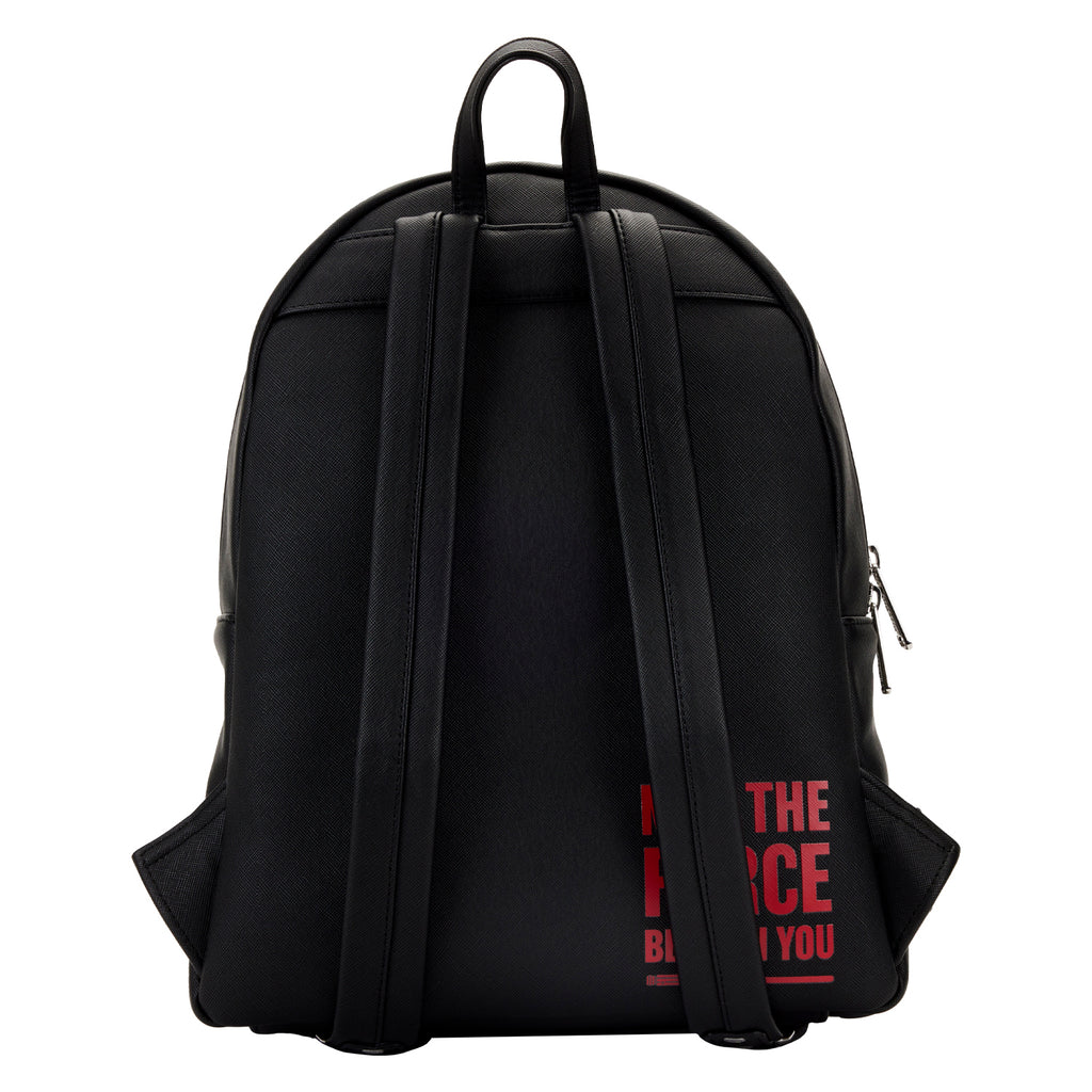 Loungefly Star Wars Prequel Trilogy Triple Pocket Mini Backpack 3