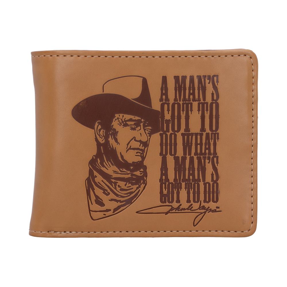 Nemesis Now B3315J7 John Wayne Wallet 10cm Brown