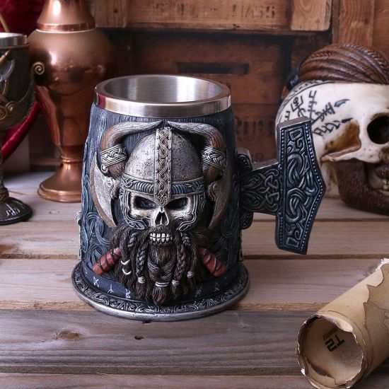 Nemesis Now Danegeld Tankard Mug 18cm Black