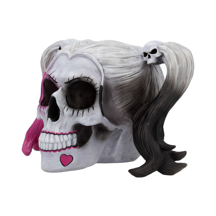 Nemesis Now B4040K8 Little Monster Skull Figurine 17cm White, Resin, 20.6cm