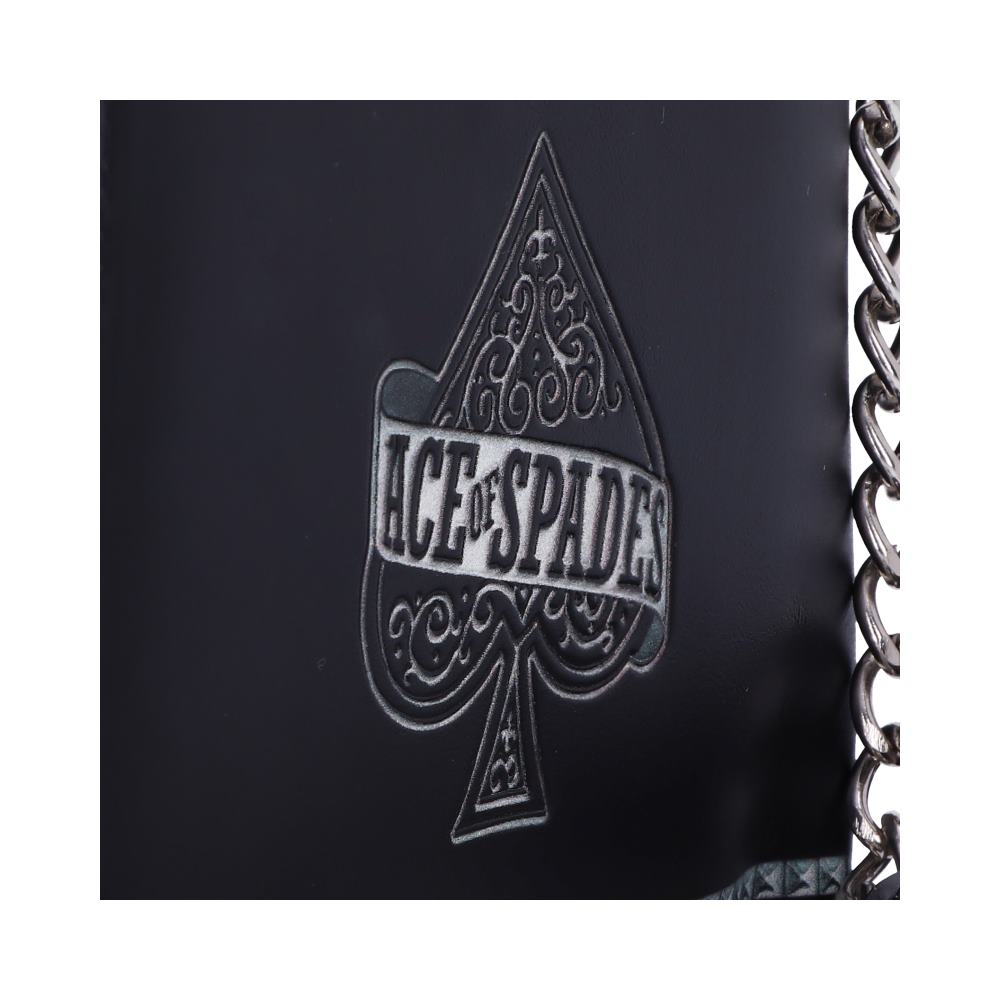 Nemesis Now Officially Licensed Motorhead Ace of Spades Warpig Snaggletooth Wallet, Black, Polyurethane, 11cm