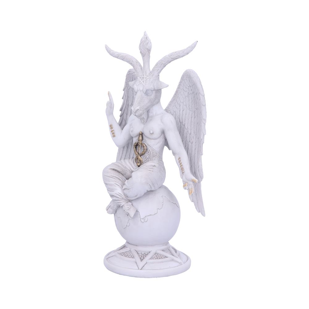 Nemesis Now B5260S0 Dark Lord 26cm White Baphomet Figurine