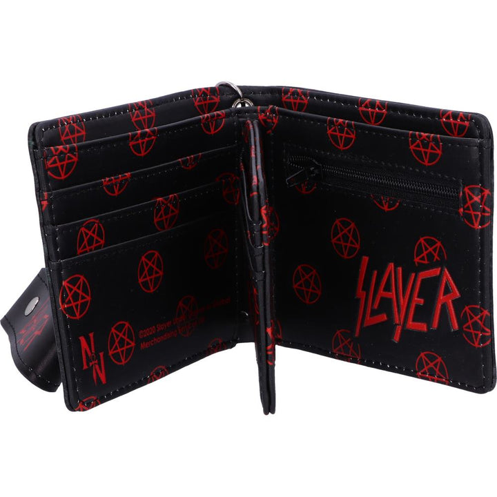 Nemesis Now Slayer Eagle Logo Embossed Wallet Purse (Black, 11cm)