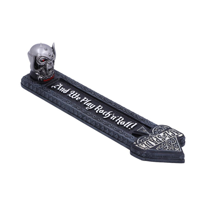 Nemesis Now Officially Licensed Motorhead Warpig Incense Stick Holder 25.5cm, Resin, Silver