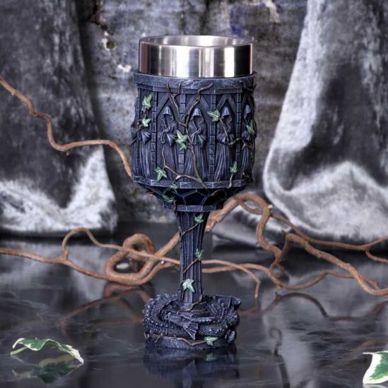 Nemesis Now Dragon Ivy Goblet, Grey, 20cm