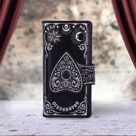 Nemesis Now Spirit Board Planchette Embossed Purse, Black