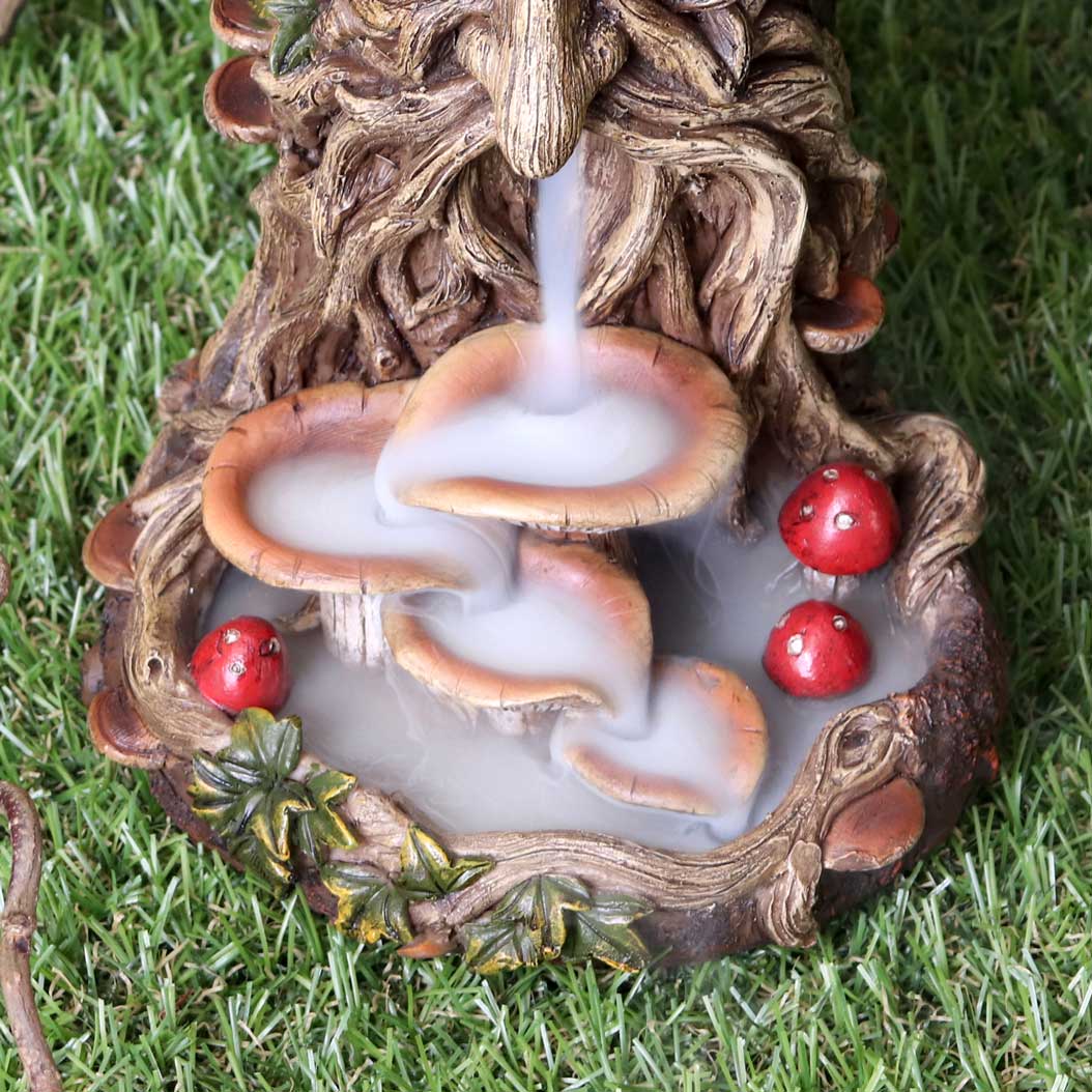 Nemesis Now Wisest Dryad Tree Spirit Green Man Backflow Incense Burner