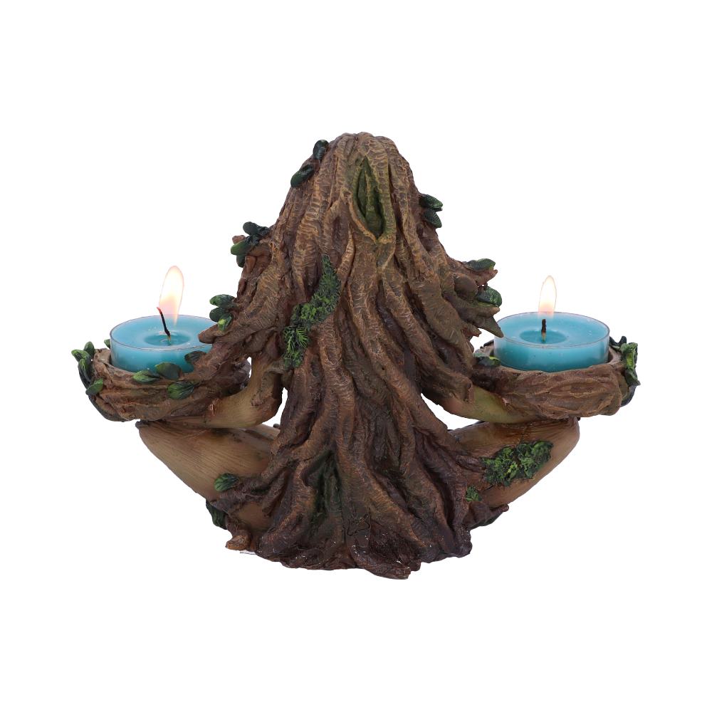 Nemesis Now Balance of Nature Female Tree Spirit Tealight Candle Holder, Brown,