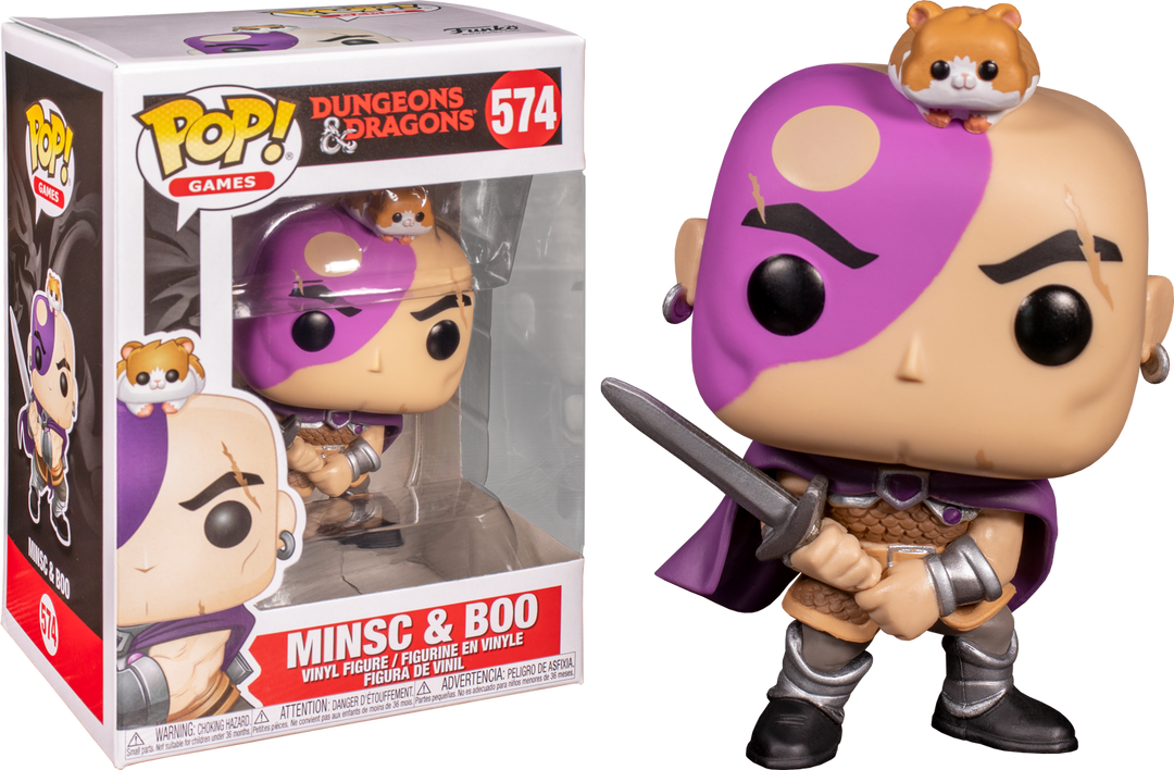 Dragones y Mazmorras Minsc y Boo Funko 45115 Pop! Vinilo #574