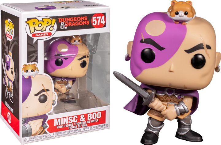 Dragones y Mazmorras Minsc y Boo Funko 45115 Pop! Vinilo #574