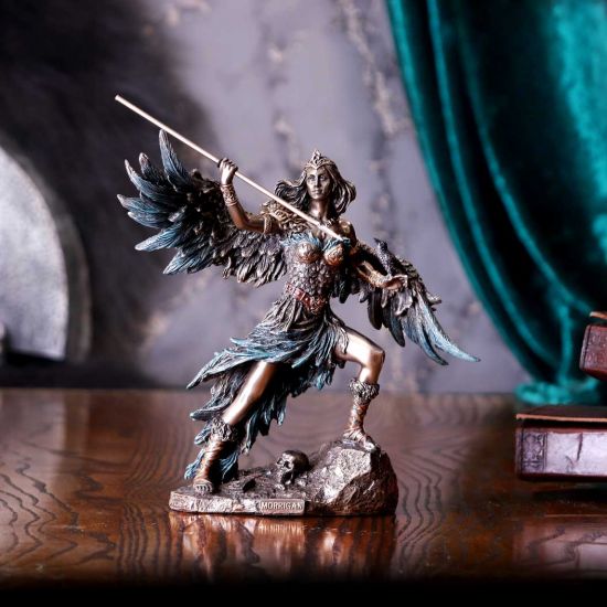 Nemesis Now Morrigan-Celtic Phantom Queen 22cm, Bronze