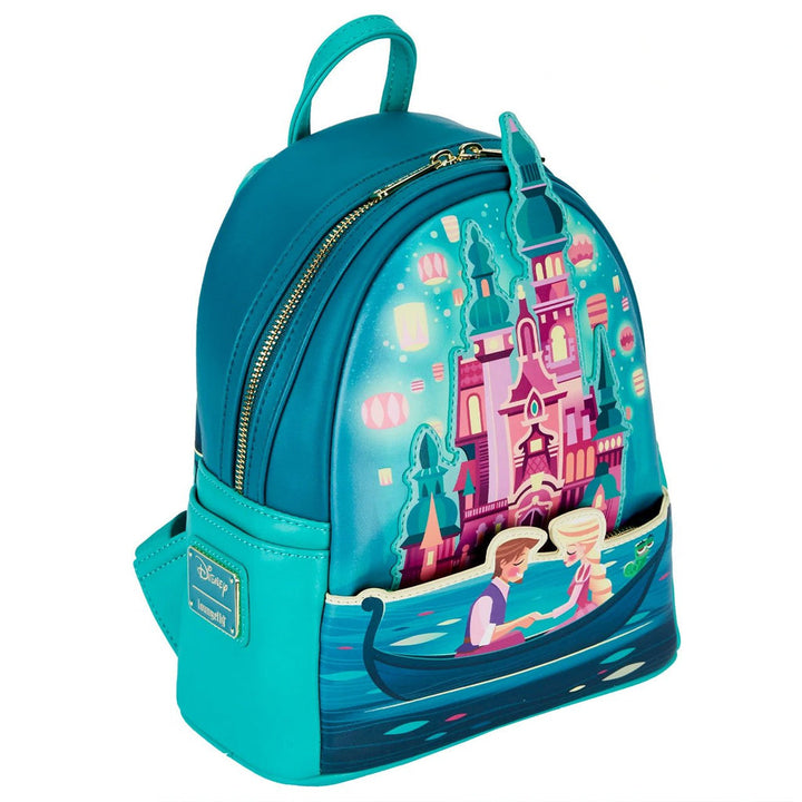 Loungefly Disney Tangled Princess Castle Mini Backpack