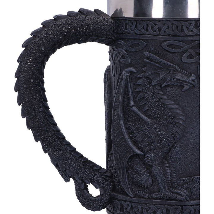 Nemesis Now NEM3731 Black Wing Tankard Mug 18cm Black