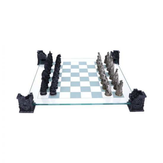 Nemesis Now Vampire & Werewolf Chess Set 44cm Black